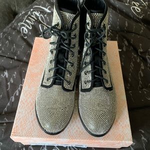 Rhinestone boots